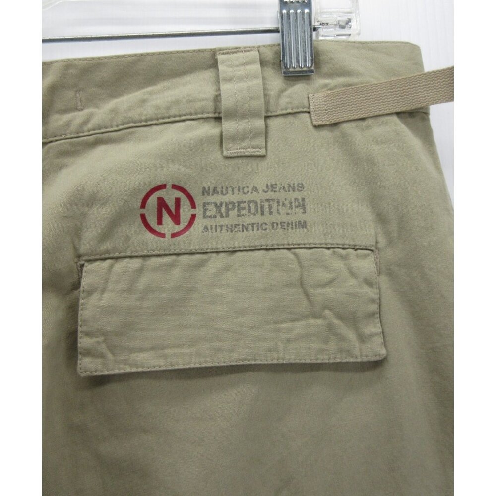 VGT Nautica Pants Medium Expedition Cargo Baggy Skater Side Tabs NEW - Picture 11 of 14